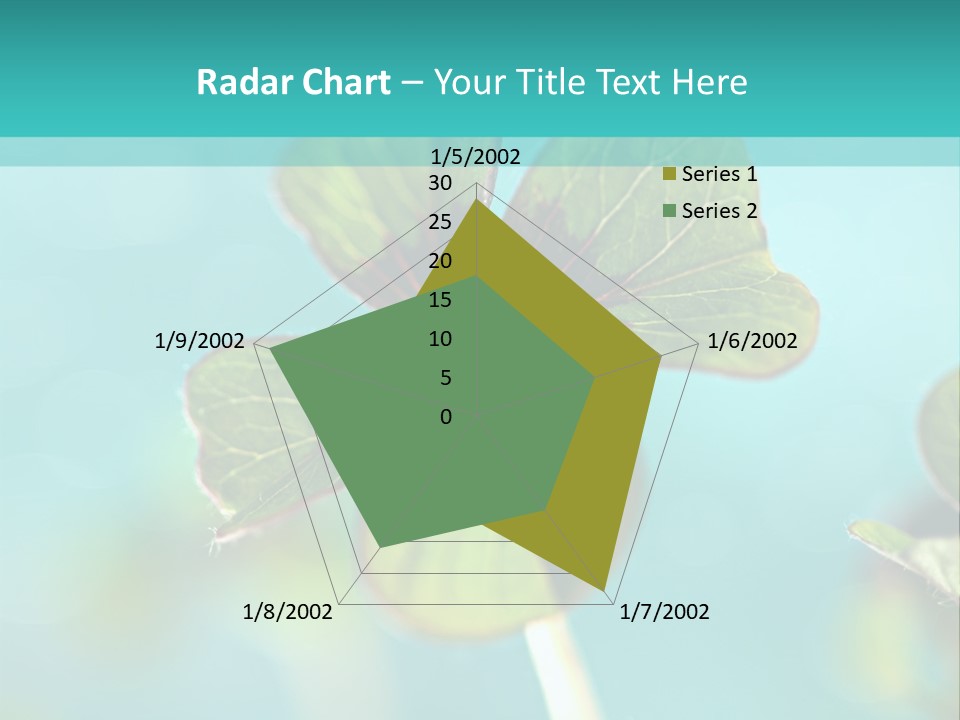 Leaf Leafed Fourleaved PowerPoint Template