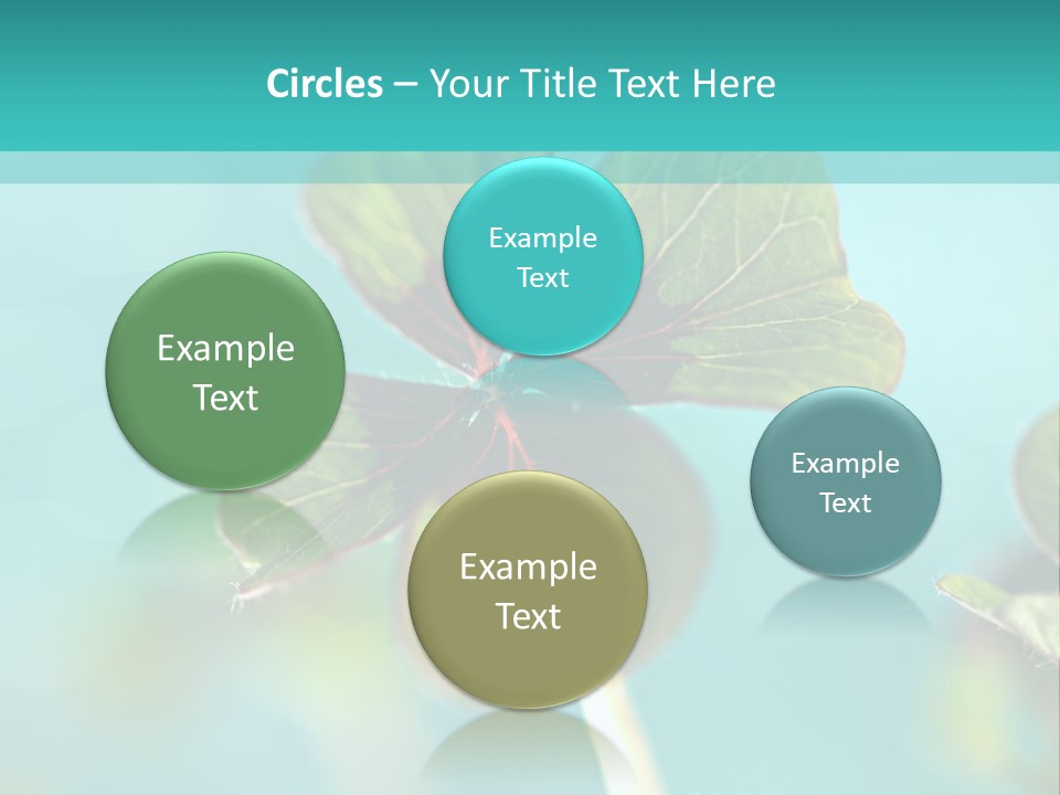 Leaf Leafed Fourleaved PowerPoint Template