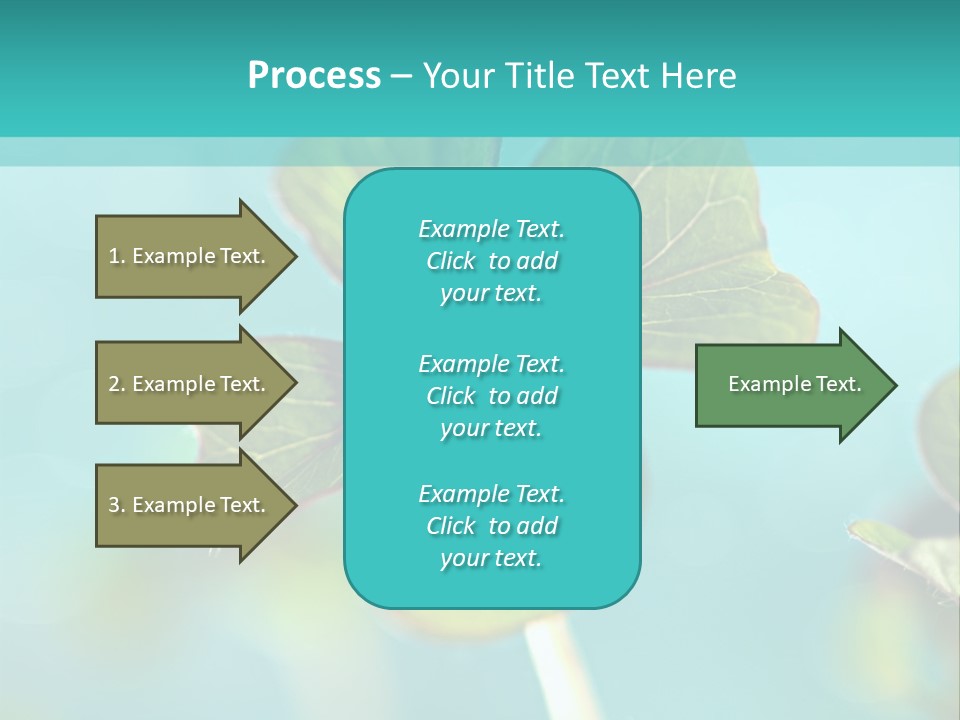 Leaf Leafed Fourleaved PowerPoint Template