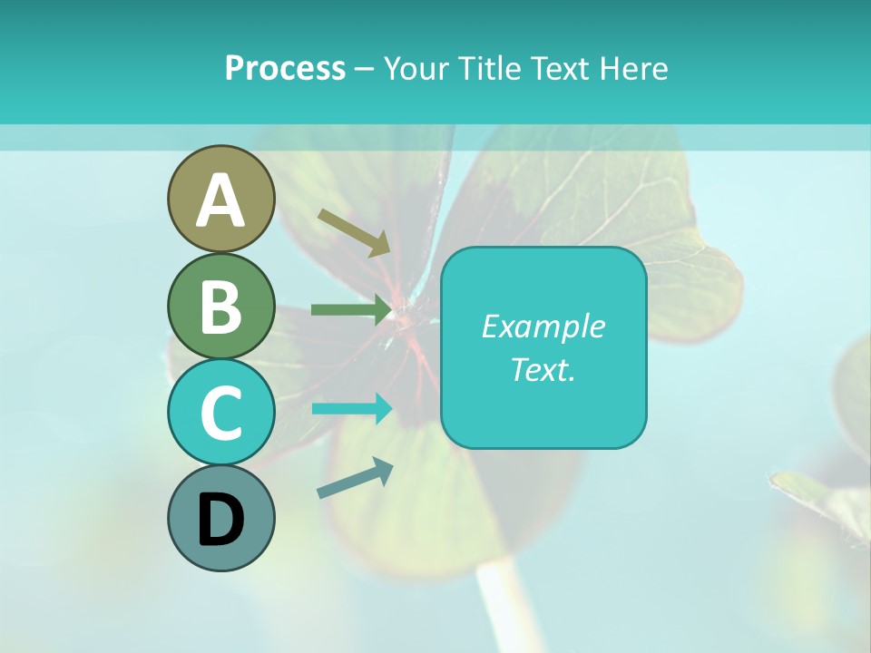 Leaf Leafed Fourleaved PowerPoint Template