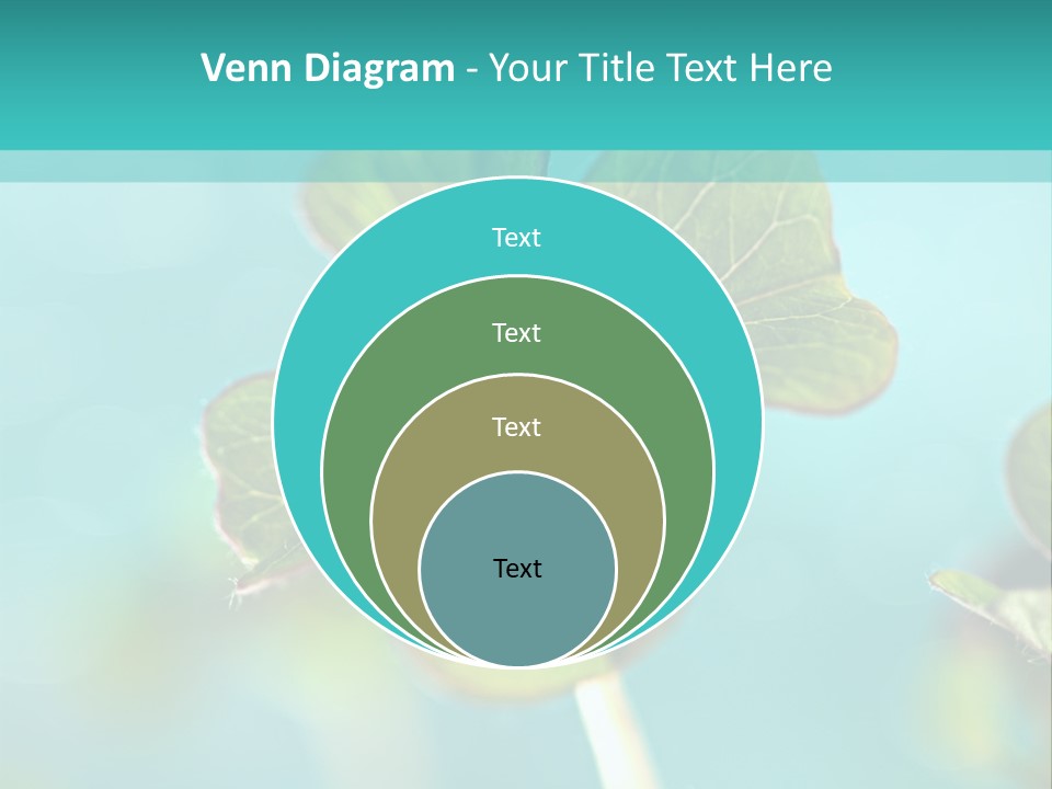 Leaf Leafed Fourleaved PowerPoint Template