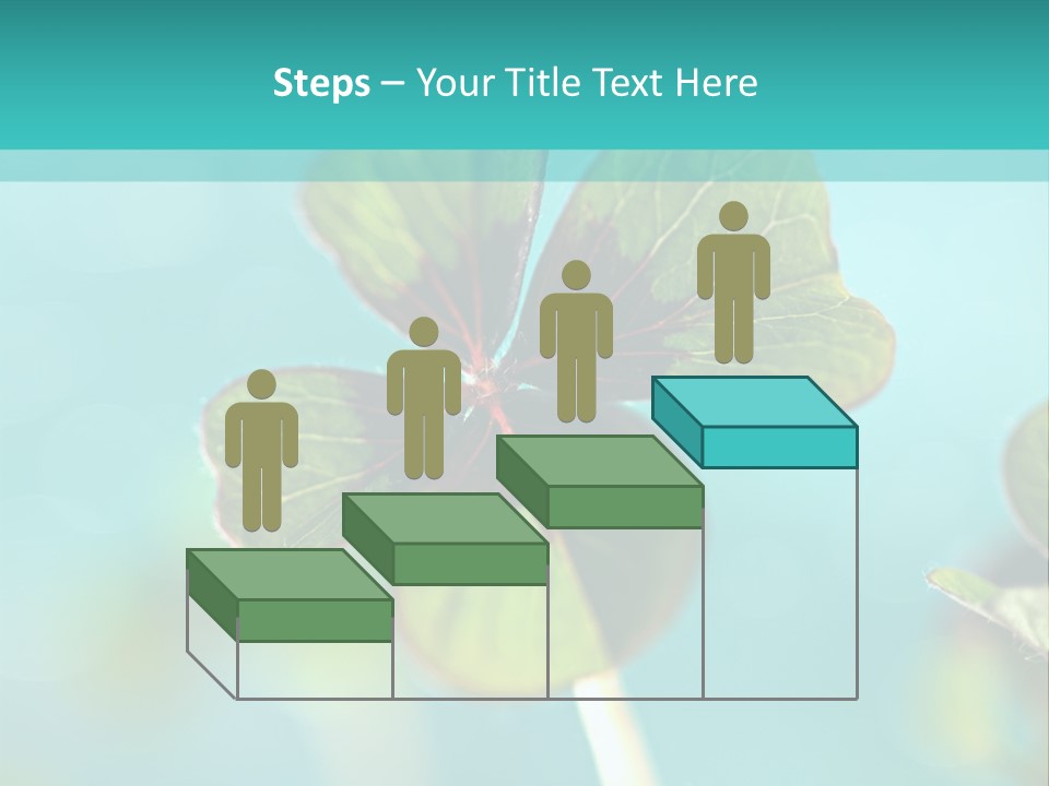 Leaf Leafed Fourleaved PowerPoint Template
