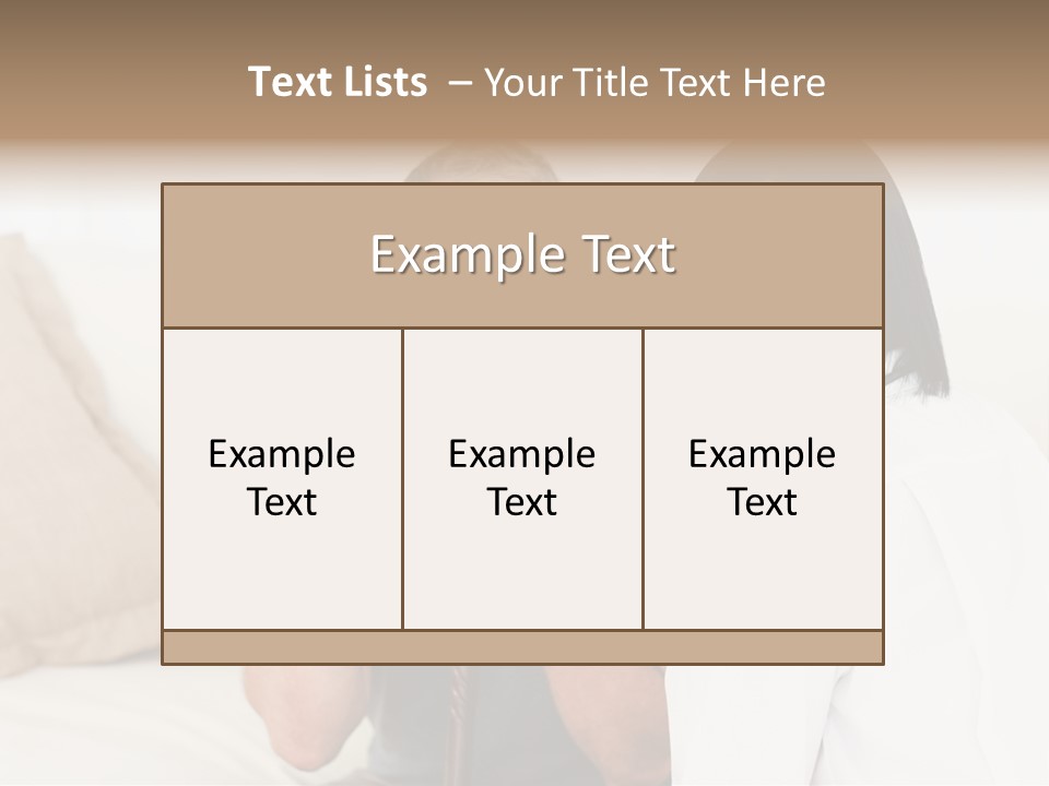 Stethoscope Elderly Sitting PowerPoint Template