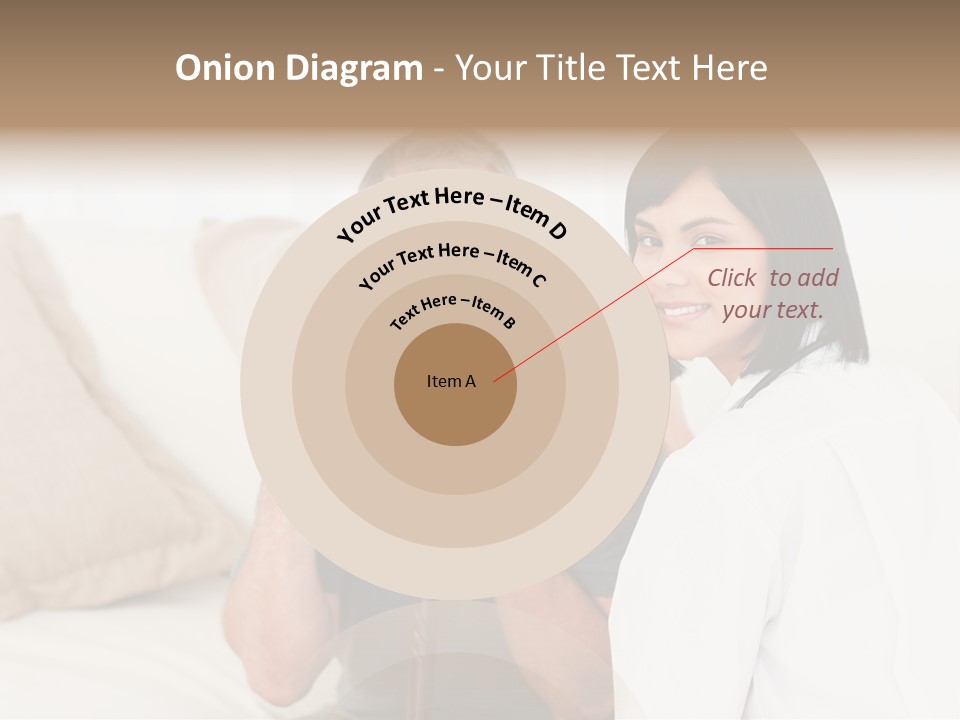 Stethoscope Elderly Sitting PowerPoint Template