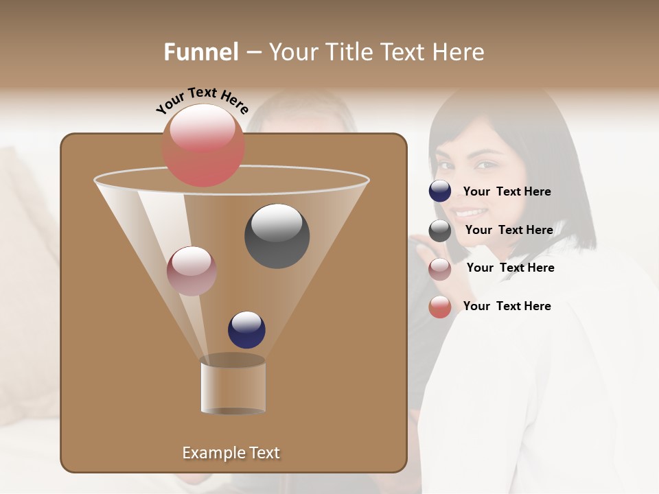 Stethoscope Elderly Sitting PowerPoint Template