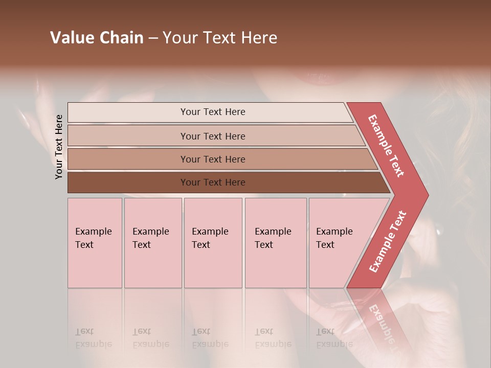 Femininity Perfume Woman PowerPoint Template