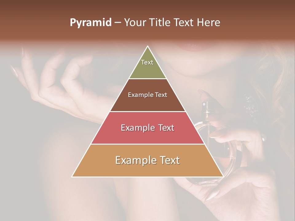 Femininity Perfume Woman PowerPoint Template