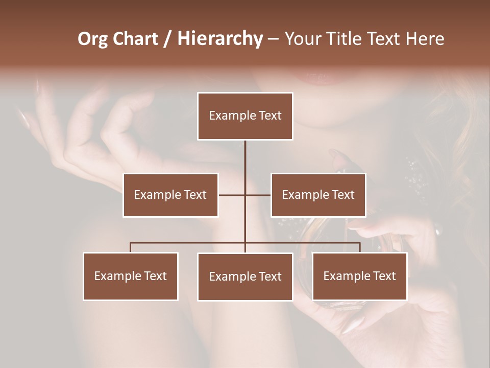 Femininity Perfume Woman PowerPoint Template