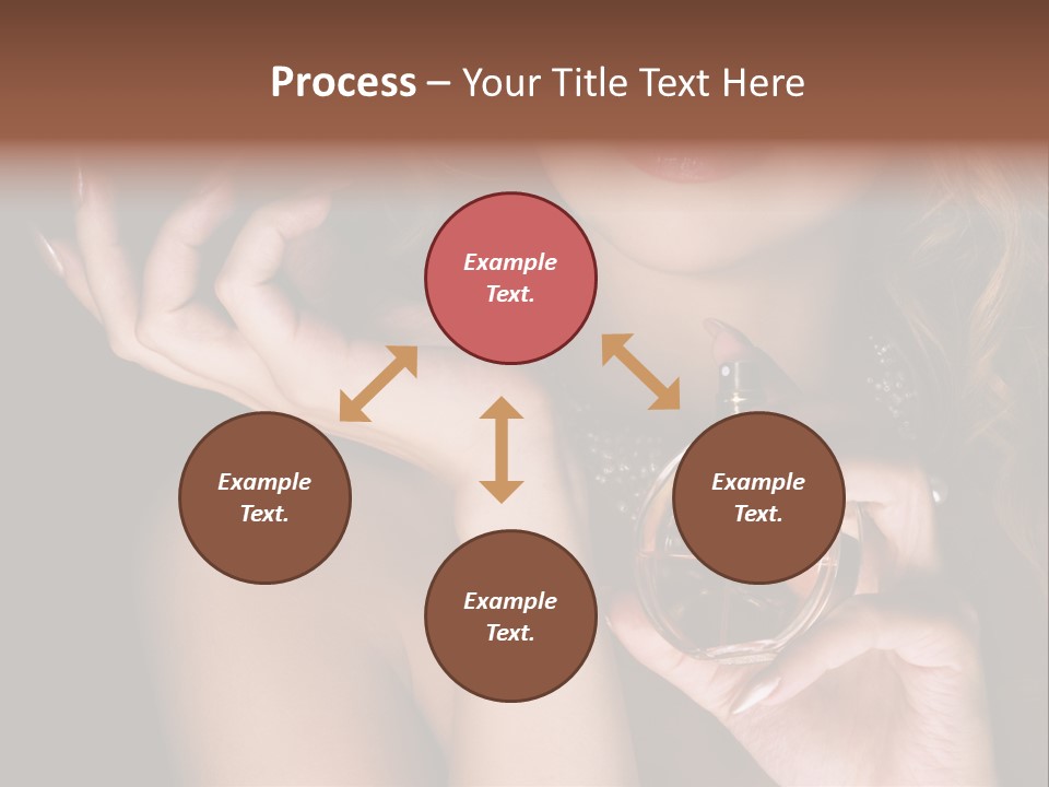 Femininity Perfume Woman PowerPoint Template