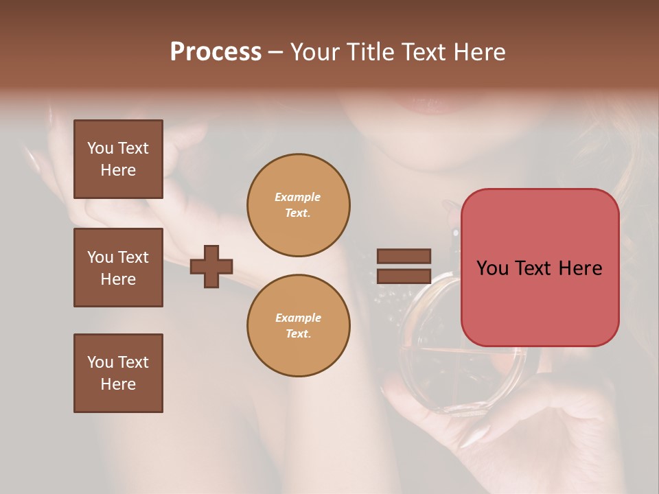 Femininity Perfume Woman PowerPoint Template