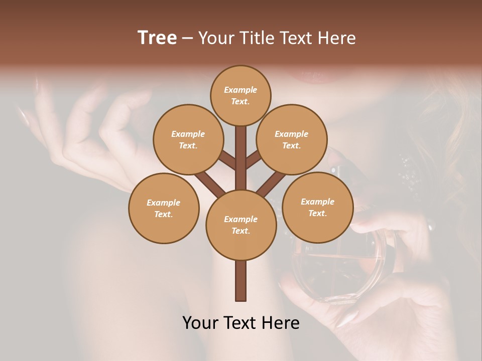 Femininity Perfume Woman PowerPoint Template