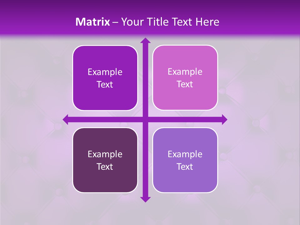 Leather Flat Bump PowerPoint Template