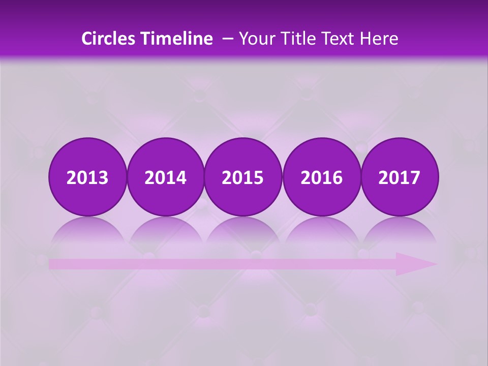 Leather Flat Bump PowerPoint Template