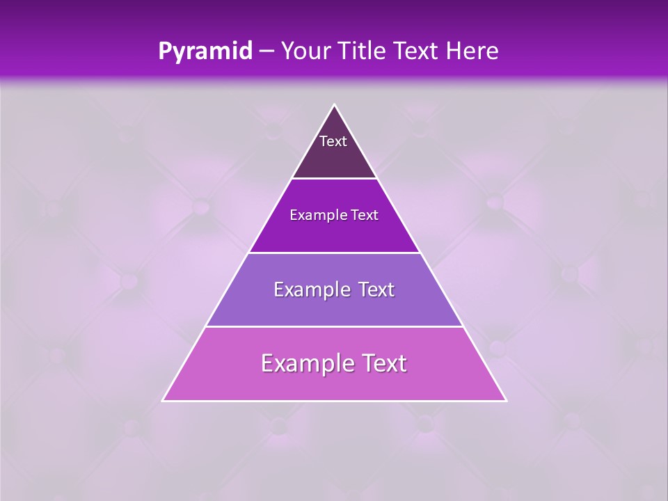 Leather Flat Bump PowerPoint Template