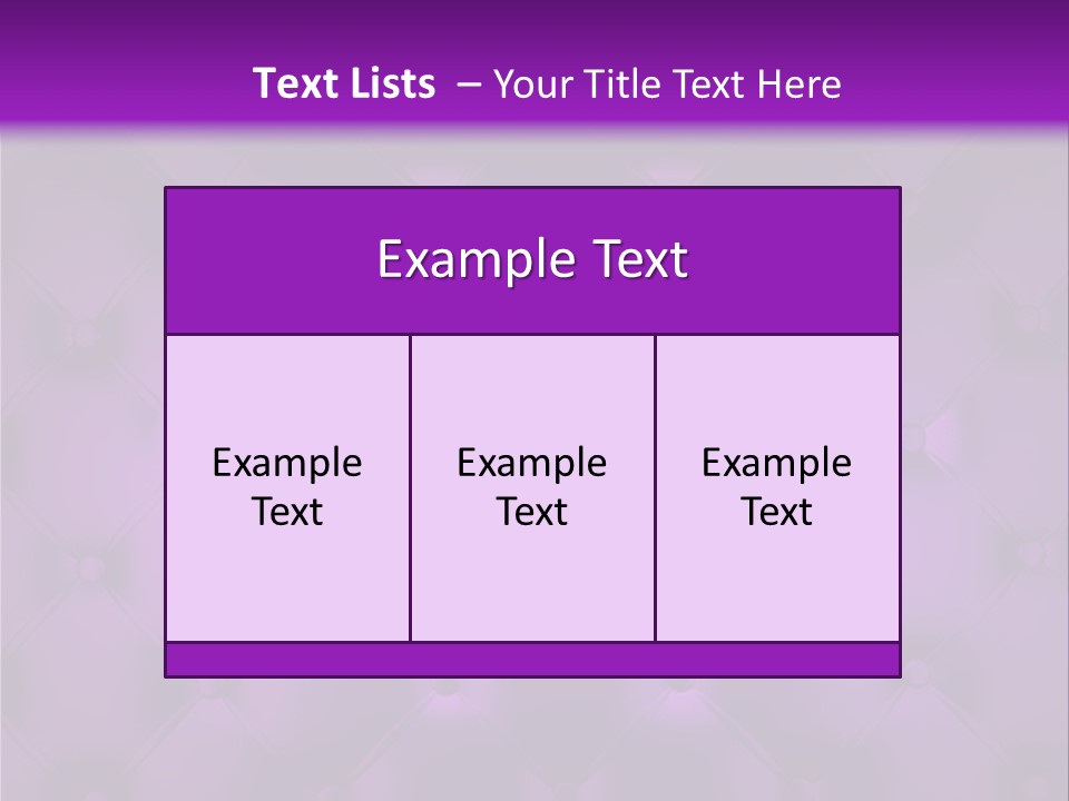 Leather Flat Bump PowerPoint Template