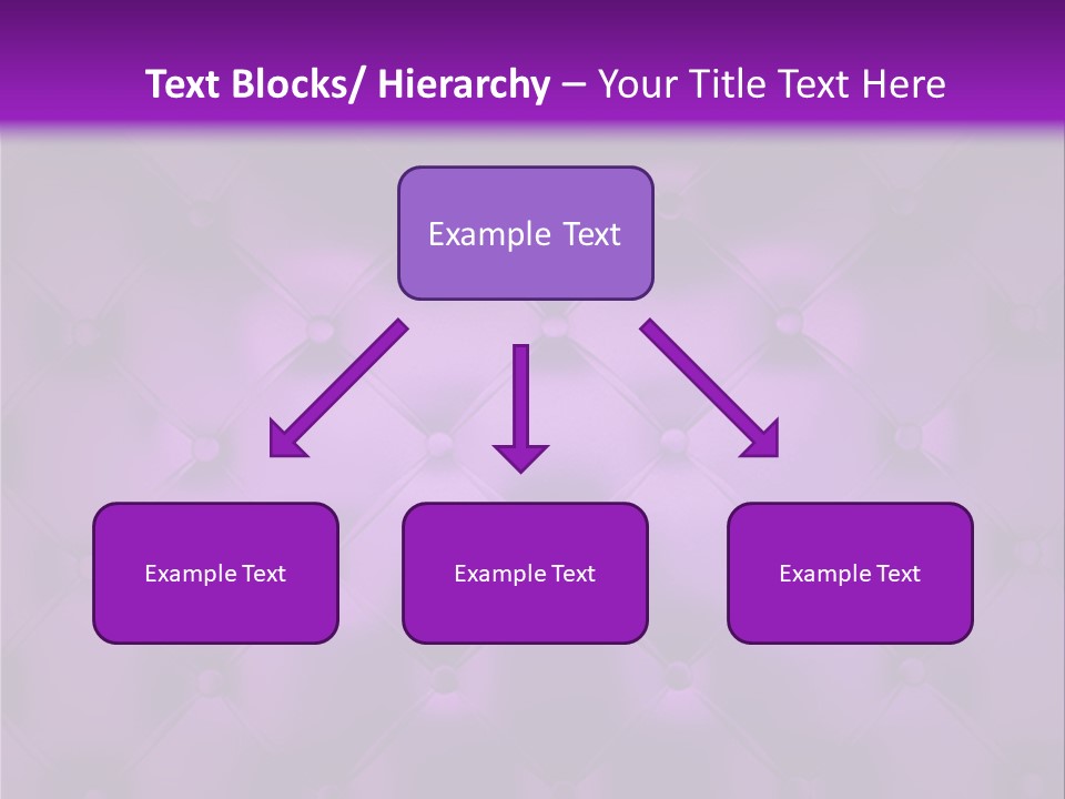 Leather Flat Bump PowerPoint Template