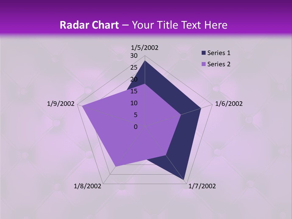 Leather Flat Bump PowerPoint Template