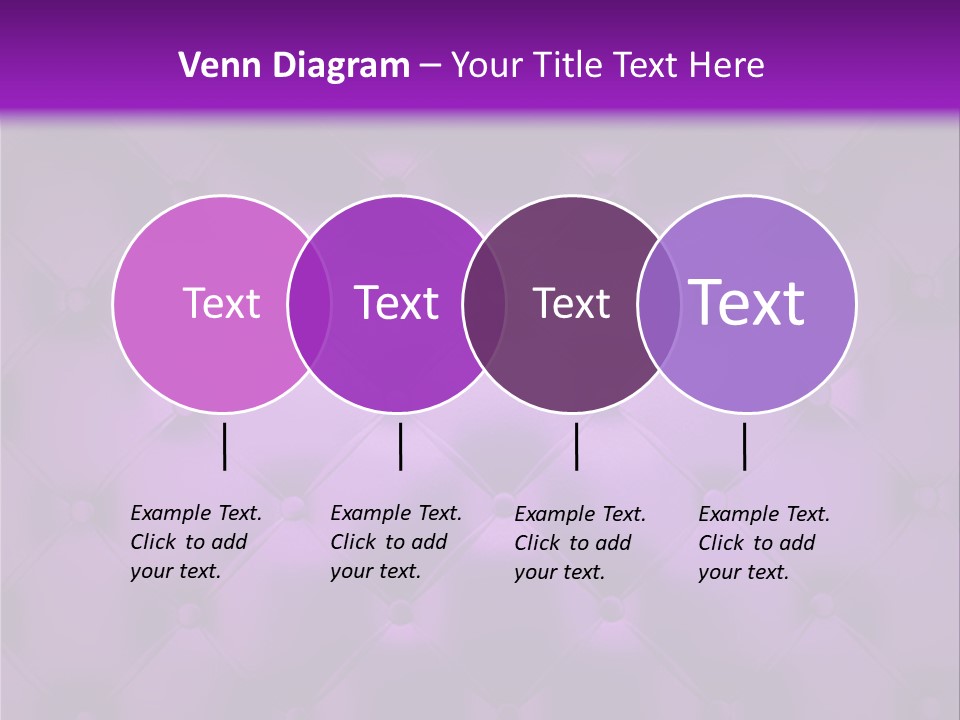 Leather Flat Bump PowerPoint Template