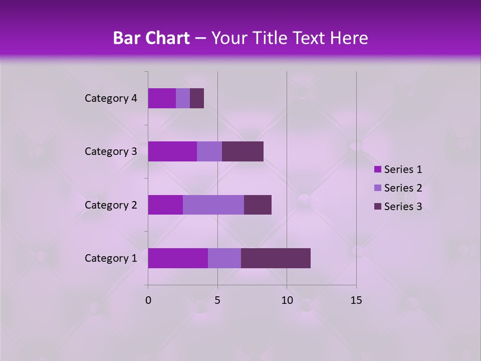 Leather Flat Bump PowerPoint Template