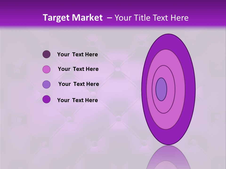 Leather Flat Bump PowerPoint Template