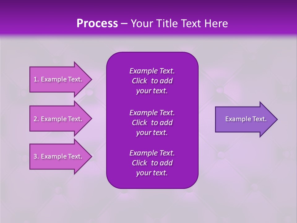 Leather Flat Bump PowerPoint Template