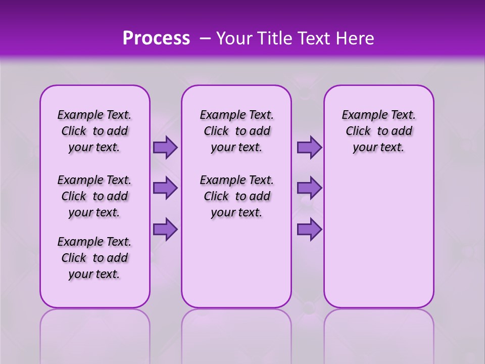 Leather Flat Bump PowerPoint Template