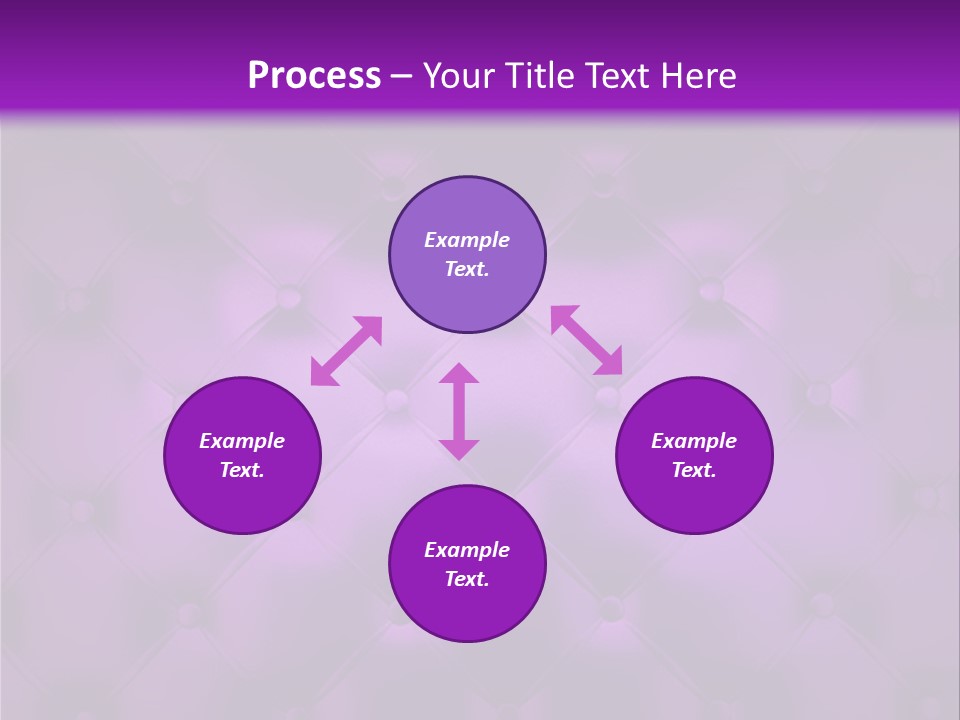 Leather Flat Bump PowerPoint Template