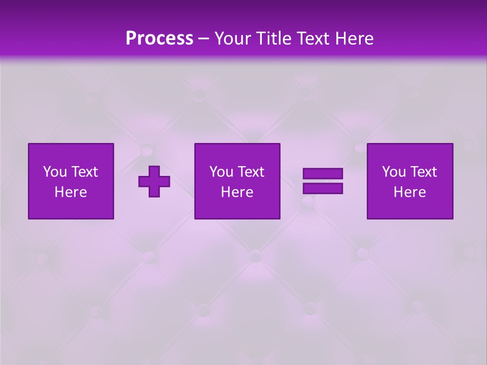 Leather Flat Bump PowerPoint Template
