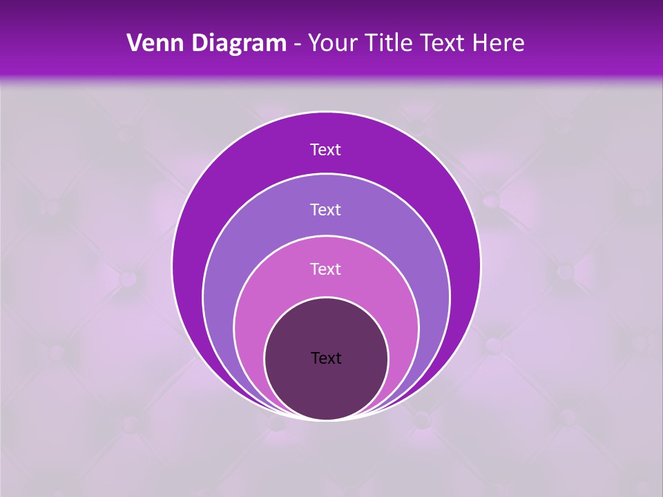 Leather Flat Bump PowerPoint Template