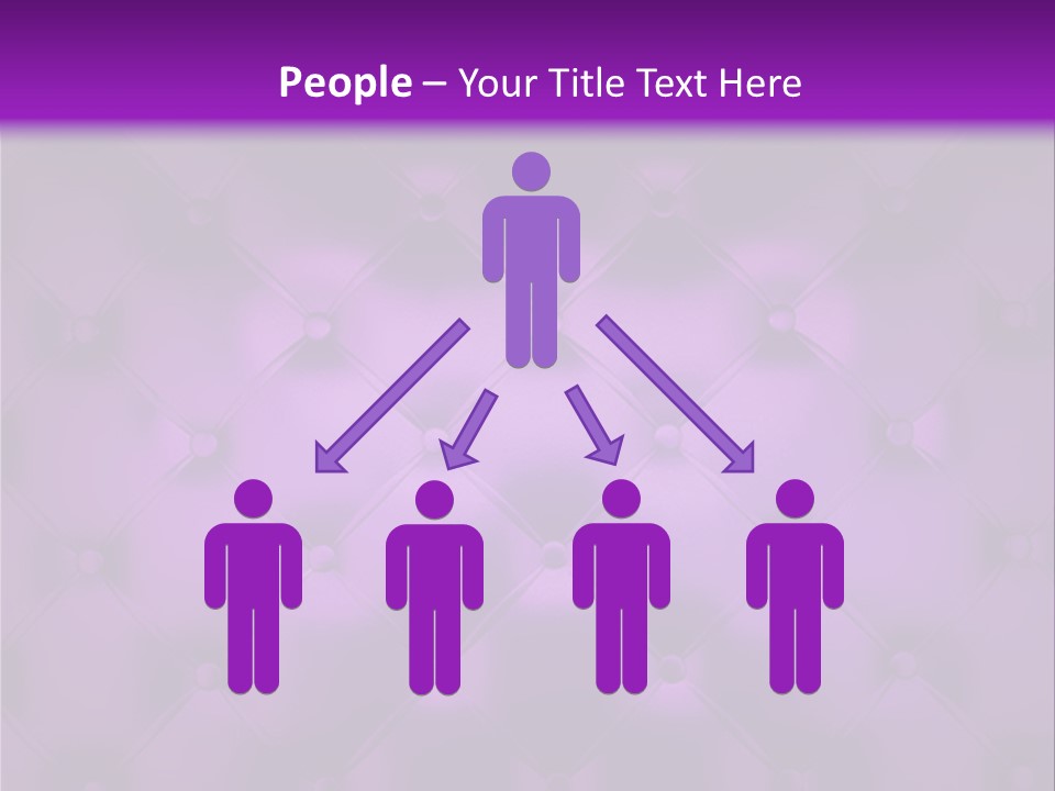 Leather Flat Bump PowerPoint Template