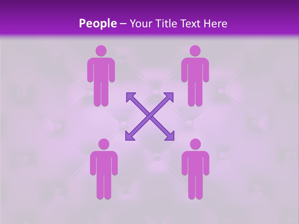 Leather Flat Bump PowerPoint Template