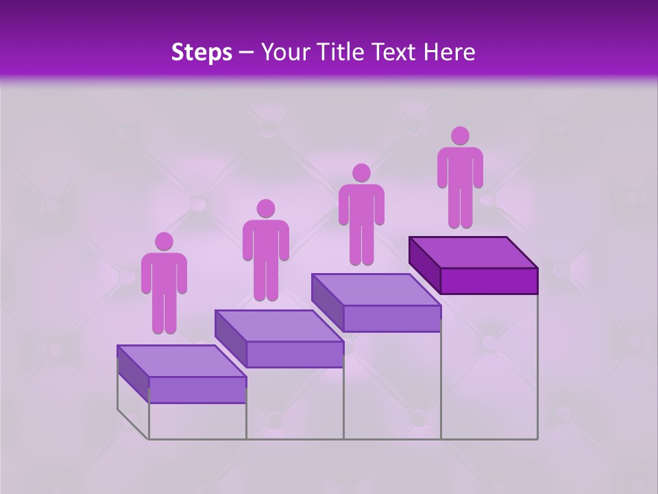 Leather Flat Bump PowerPoint Template