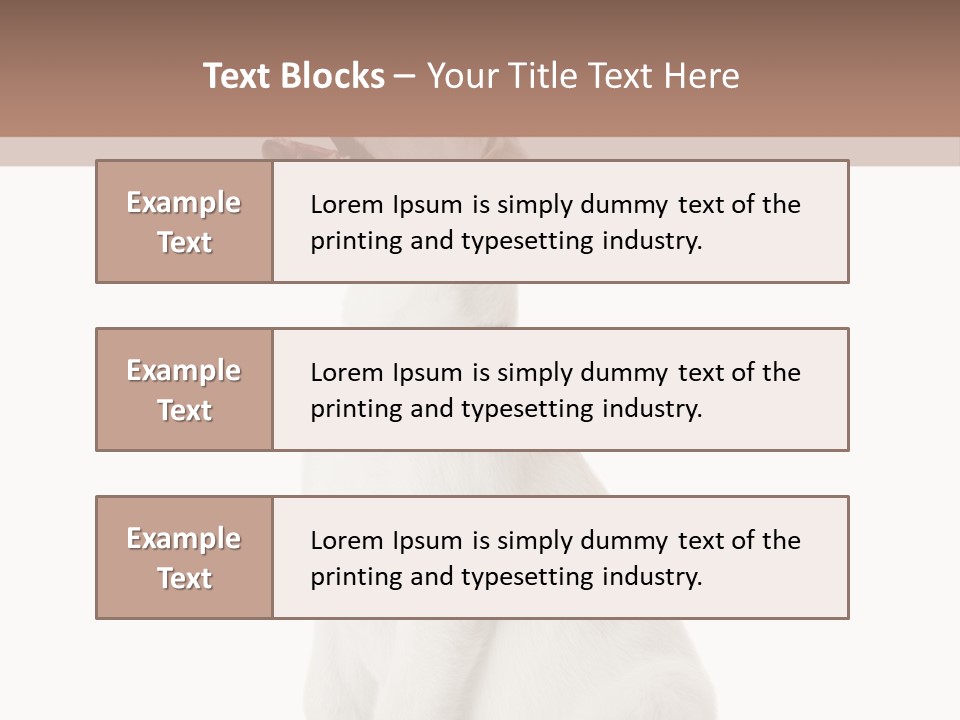 Food Hand Animal PowerPoint Template