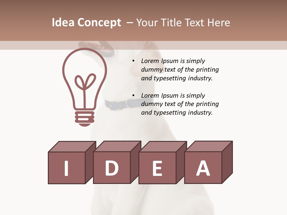 Food Hand Animal PowerPoint Template