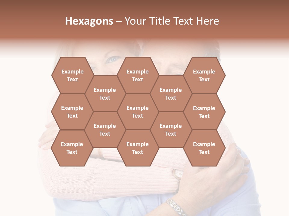 Smile Couple Elderly PowerPoint Template