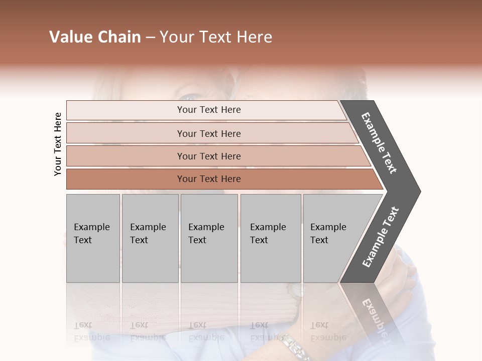 Smile Couple Elderly PowerPoint Template