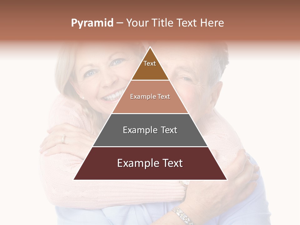 Smile Couple Elderly PowerPoint Template