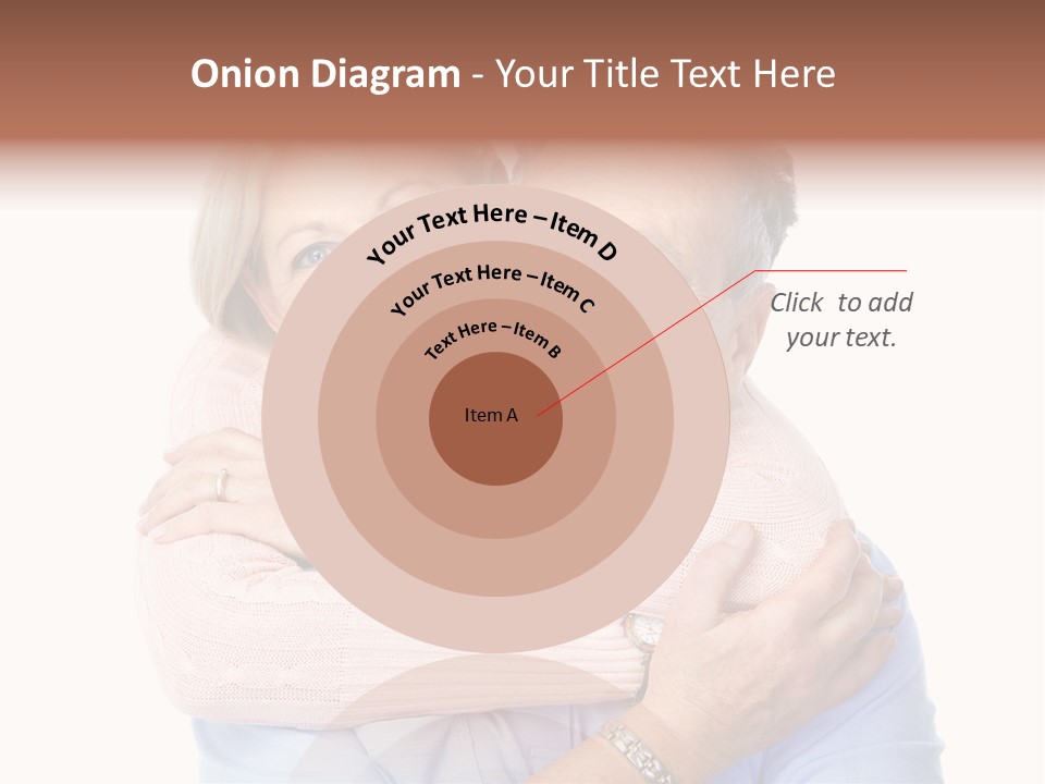Smile Couple Elderly PowerPoint Template