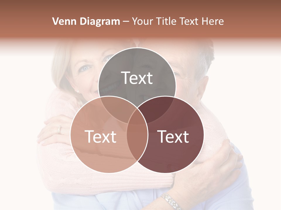 Smile Couple Elderly PowerPoint Template