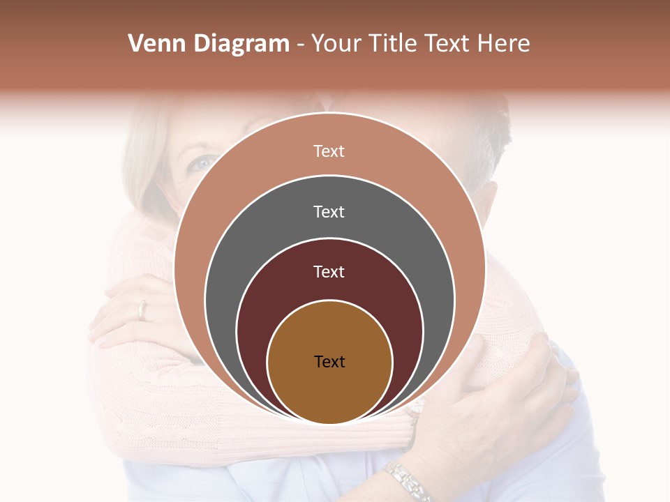 Smile Couple Elderly PowerPoint Template
