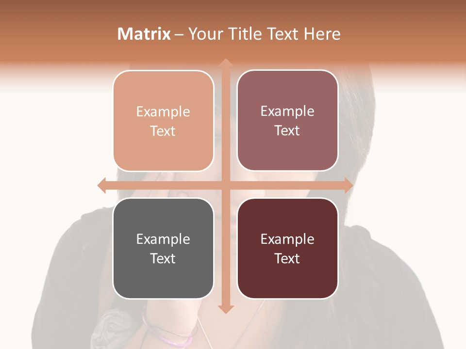 Sad White Single PowerPoint Template