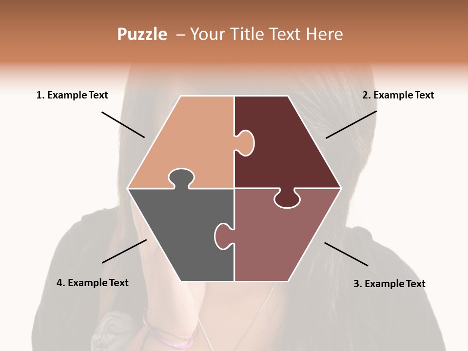 Sad White Single PowerPoint Template