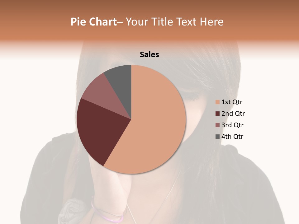 Sad White Single PowerPoint Template