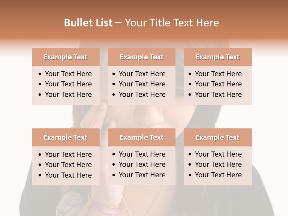 Sad White Single PowerPoint Template