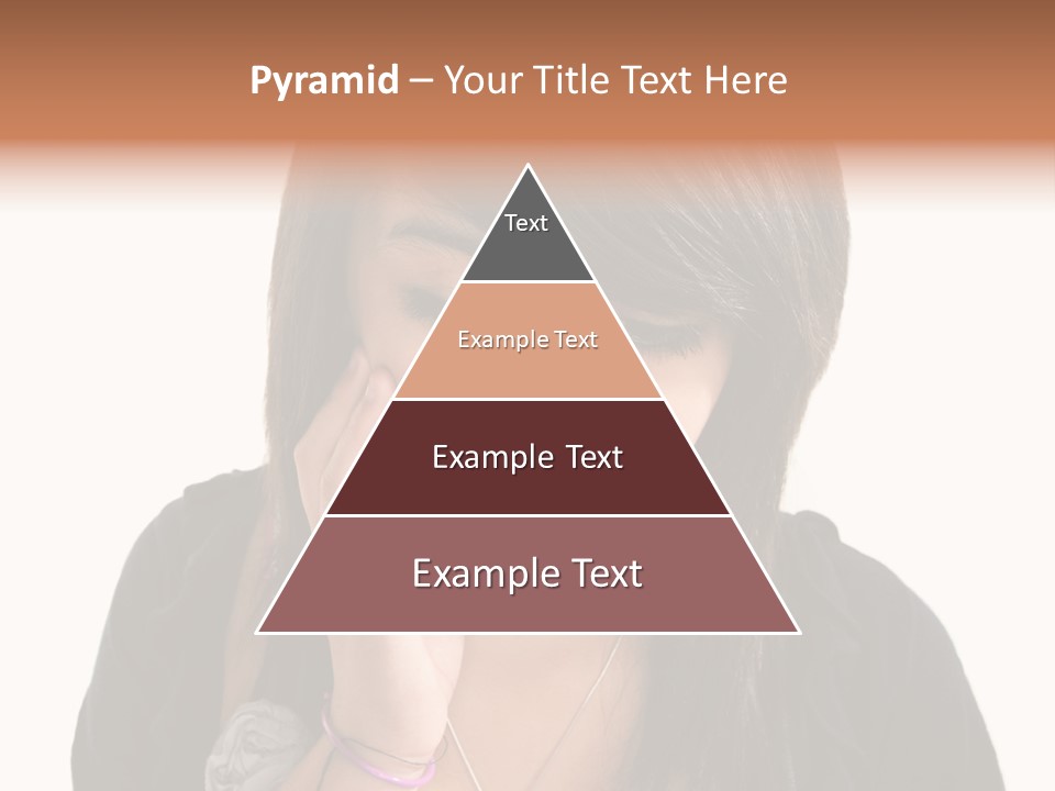 Sad White Single PowerPoint Template