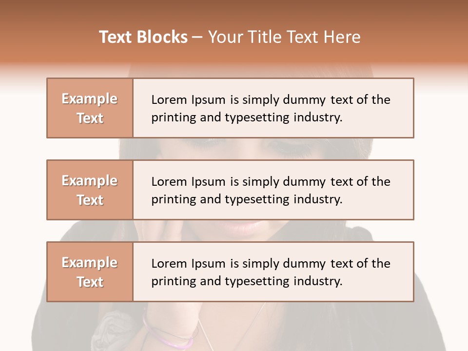 Sad White Single PowerPoint Template