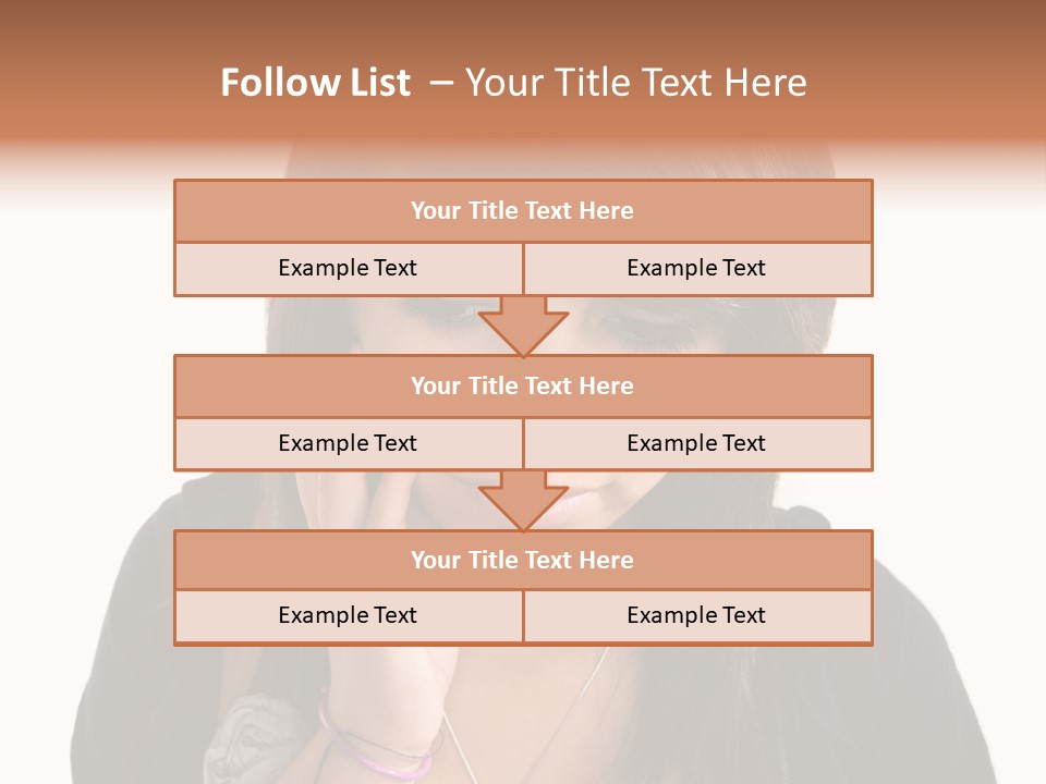 Sad White Single PowerPoint Template