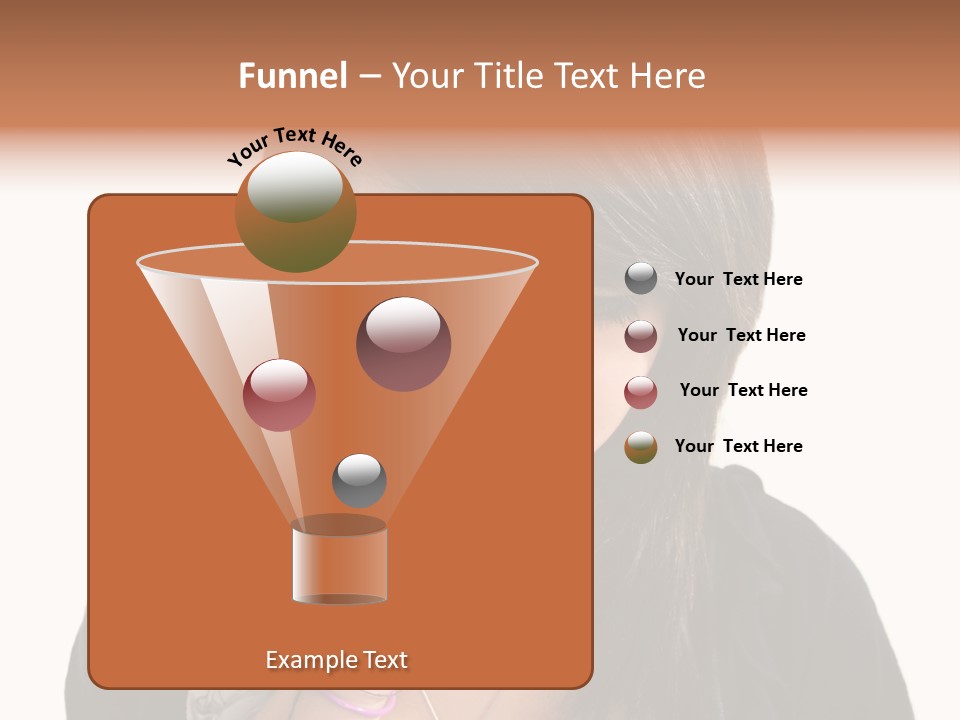 Sad White Single PowerPoint Template