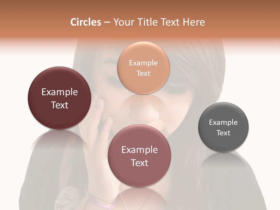 Sad White Single PowerPoint Template