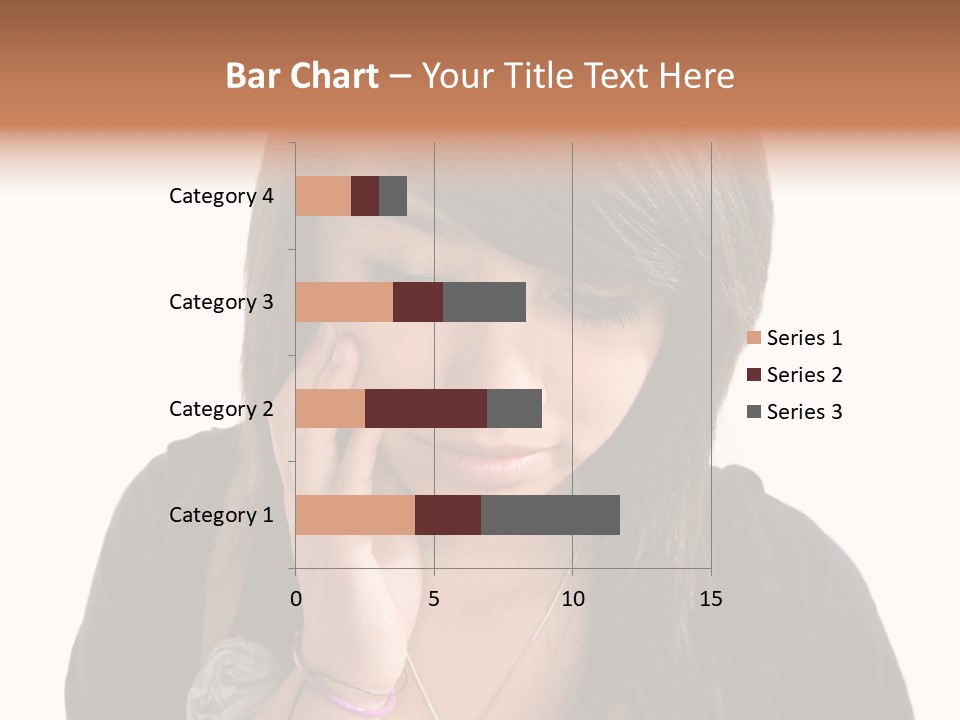 Sad White Single PowerPoint Template